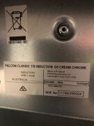 Falcon Classic 110 Induction G5 Range Cooker, Cream Chrome, Serial No: 11789206004. Never used in Shipping Crate - 5