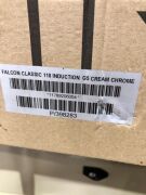 Falcon Classic 110 Induction G5 Range Cooker, Cream Chrome, Serial No: 11789206004. Never used in Shipping Crate - 10