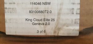 Tempur Geneva 2.0 Cloud King 25 Mattress (King) in Box - 3