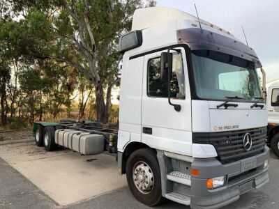 1999 Mercedes-Benz Actros 2640Ls Cab Chassis