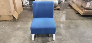 Vivin Jester Out Accent Chair/Fab-Navy Solid - 2