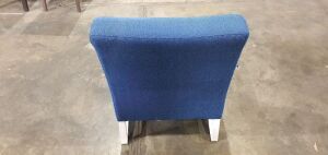 Vivin Jester Out Accent Chair/Fab-Navy Solid - 4