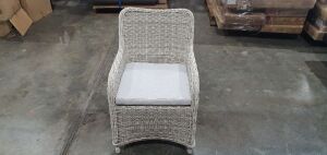 Shelta Delaware/Stone1 Chair with cushion - 2