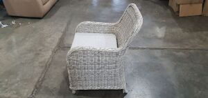 Shelta Delaware/Stone1 Chair with cushion - 3