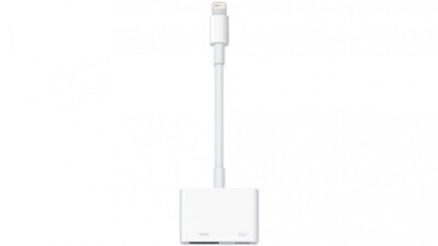 Apple Lightning to AV Adapter - MD826AM/A