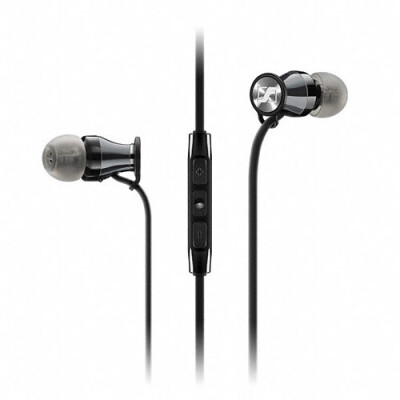 Sennheiser Momentum In-Ear Headphones (Samsung Galaxy/Android, Black Chrome)- 506815