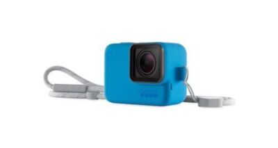 Gopro Sleeve + Lanyard Blue - GPACSST-003