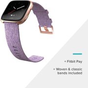 Fitbit Versa Special Edition Fitness Watch - Lavender Woven - 4124449 - 3