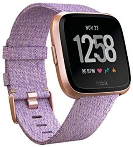 Fitbit Versa Special Edition Fitness Watch - Lavender Woven - 4124449