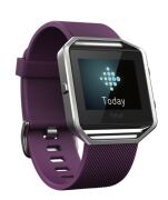 Fitbit FB502SPMS Blaze Smart Fitness Watch Small Plum