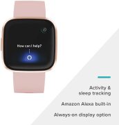 Fitbit Versa Smart Fitness Watch - Peach - 4124450 - 2