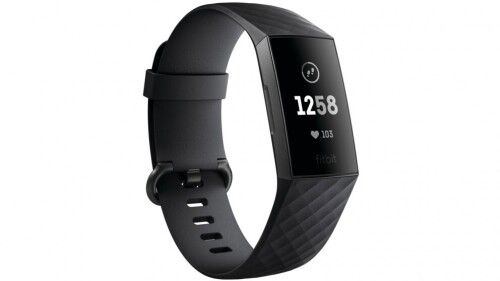 Fitbit Charge 3 Fitness Tracker Graphite/Black - 4288355