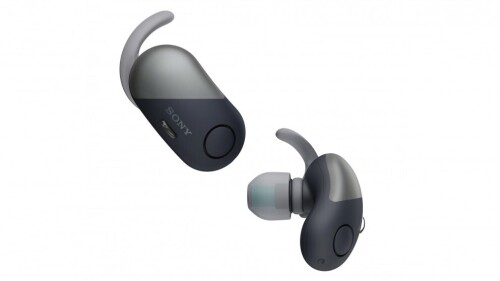 Sony WFSP700N Wireless Noise Cancelling Sports Headphones - Black - WFSP700NB