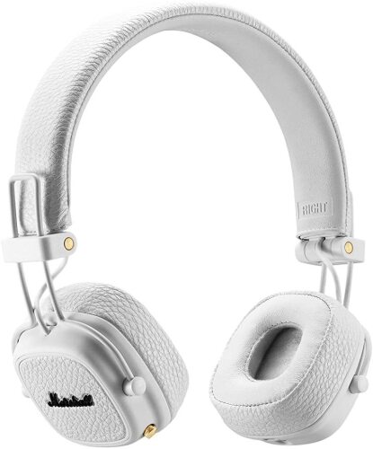 Marshall 149045 Major II Wireless Bluetooth On Ear Headphones White - 149045