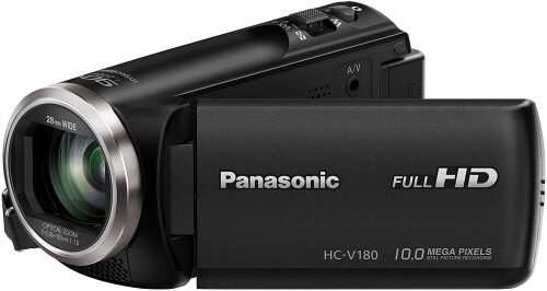 Panasonic Fhd Camcorder 50X 5-Axis Ois - HC-V180GN-K