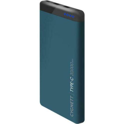 Cygnett ChargeUp Pro 20000 63W Power Bank Teal - CY2224PBCHE