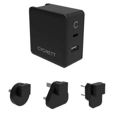 Cygnett 57W Pd Usb-C+Usb-A Wall Charger - CY2411PDWCH