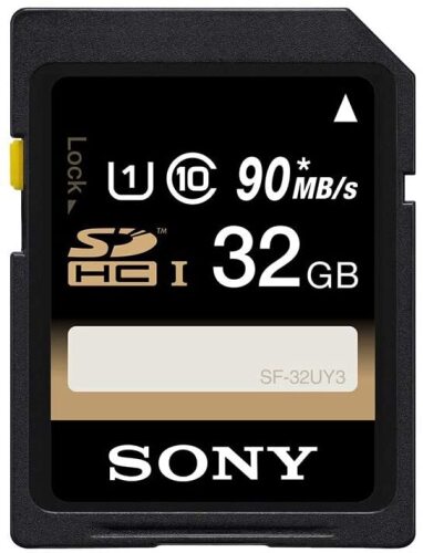 Sony 32Gb Sdxc Memory Card Uhs-1 Cl10 R94 W70 - SF32UX2