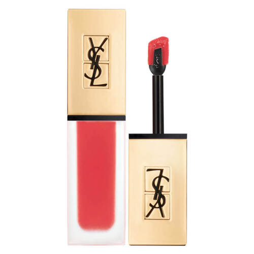 2 x YSL Number 22 Tatouage Couture Matte stain Corail Anti-Mainstream Lipstick and 1 x YSL Number 16 Rouge Volupte Shine Orange Impertinenet Lipstick