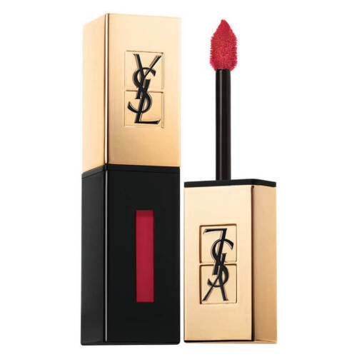 3 x YSL Number 46 Vernis A Levres Glossy Stain Rouge Fusain Lipstick