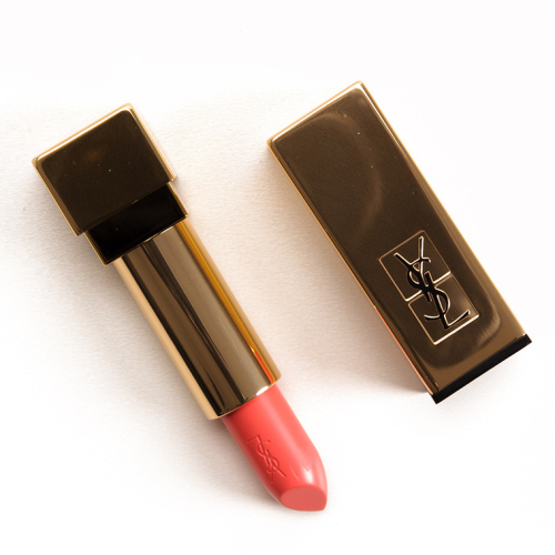 2 x YSL Number 51 Rouge Pur Couture Corail Urbain Lipstick and 1 x YSL Number 23 Rouge Pur Couture Corail Poetique Lipstick