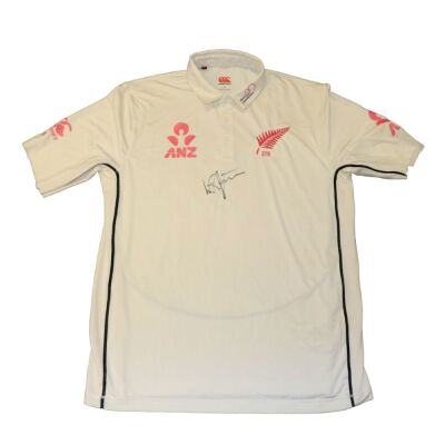 Will Somerville New Zealand Team Signed Playing Shirt
