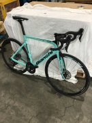 Bianchi Bike - CK GLOSSY/GLOSSY BLACK ARIA ULTEGRA DISC Di2 - SIZE 57 INCH- Colour Code : 1D - 3