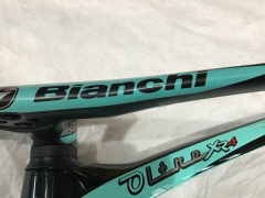 DNL FRAME ONLY to suit Bianchi Bike - CK GLOSSY/GLOSSY BLACK OLTRE XR4 CV DISC Special Build - SIZE 55 INCH - Colour Code : 1D - 12