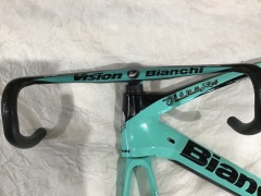 DNL FRAME ONLY to suit Bianchi Bike - CK GLOSSY/GLOSSY BLACK OLTRE XR4 CV DISC Special Build - SIZE 55 INCH - Colour Code : 1D - 13
