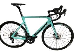 Bianchi Bike - CK GLOSSY/GLOSSY BLACK ARIA ULTEGRA DISC Di2 - SIZE 57 INCH- Colour Code : 1D - 2