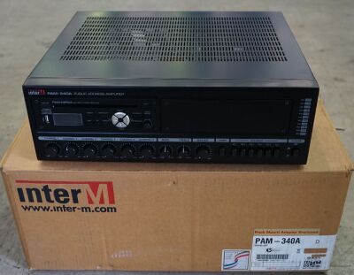 Interm Public Address Amplifier PAM-340A