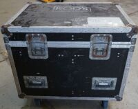 Transport Case on Casters (Black & Silver)