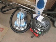 2 x Vacuum Cleaners, Henry & Koean, 1 x Steam Vacuum, Sterling - 2