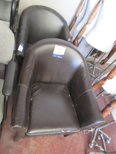 2 x Tub Chairs (Need attention)