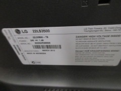 LG TV, Model: 22L33500 - 2