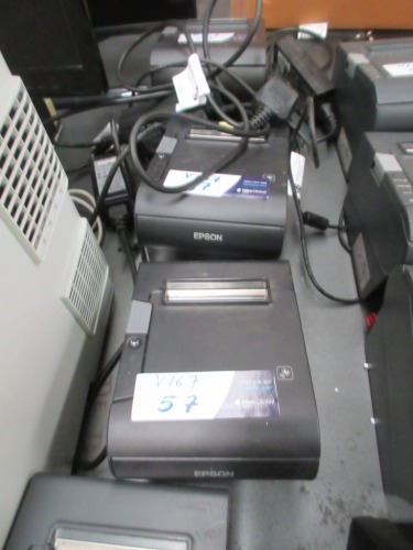 3 x Epson Printers, Model: M338A, with Power Supplies