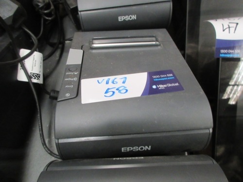 4 x Epson Printers, Model: M244A, No Power Supplies