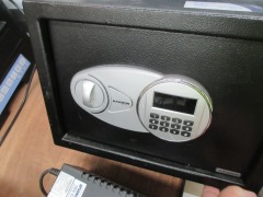 Karbon Portable Safe, Locked & No Combination, 350 x 250 x 250mm H - 2