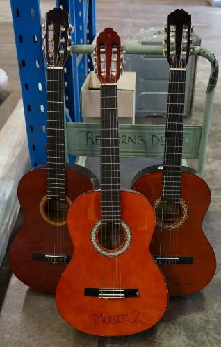 3 x Classical Guitars