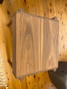 Exclusive Linear Bedside Table - Walnut - 3
