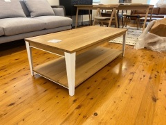 Industrial M Coffee Table White - 3