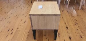 Industrial M Bedside Table in Graphite 45x43x55 - 4