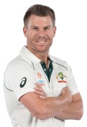 David Warner - Sydney Vodafone Pink Test between Australia and India at the SCG 2021 Signed Pink Baggy