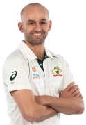 Nathan Lyon - Sydney Vodafone Pink Test between Australia and India at the SCG 2021 Signed Pink Baggy