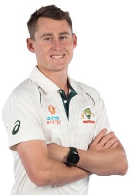 Marnus Labuschagne - Sydney Vodafone Pink Test between Australia and India at the SCG 2021 Signed Playing Shirt