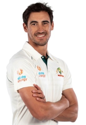 Mitchell Starc - Sydney Vodafone Pink Test between Australia and India at the SCG 2021 Signed Pink Baggy