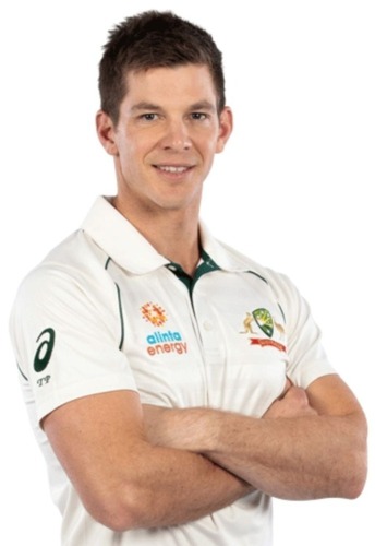 Tim Paine - Sydney Vodafone Pink Test between Australia and India at the SCG 2021 Signed Pink Baggy