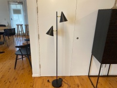 Amalfi KENNEDY FLOOR LAMP in black - LXFLaM144