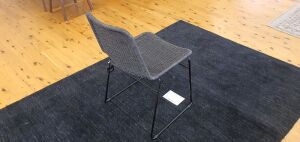 C607 Dining Chair Charcoal Ratian - 2