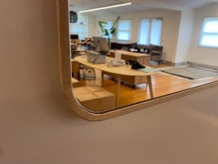 Large Rectangle Mirror on Natural Ash Frame - 2
